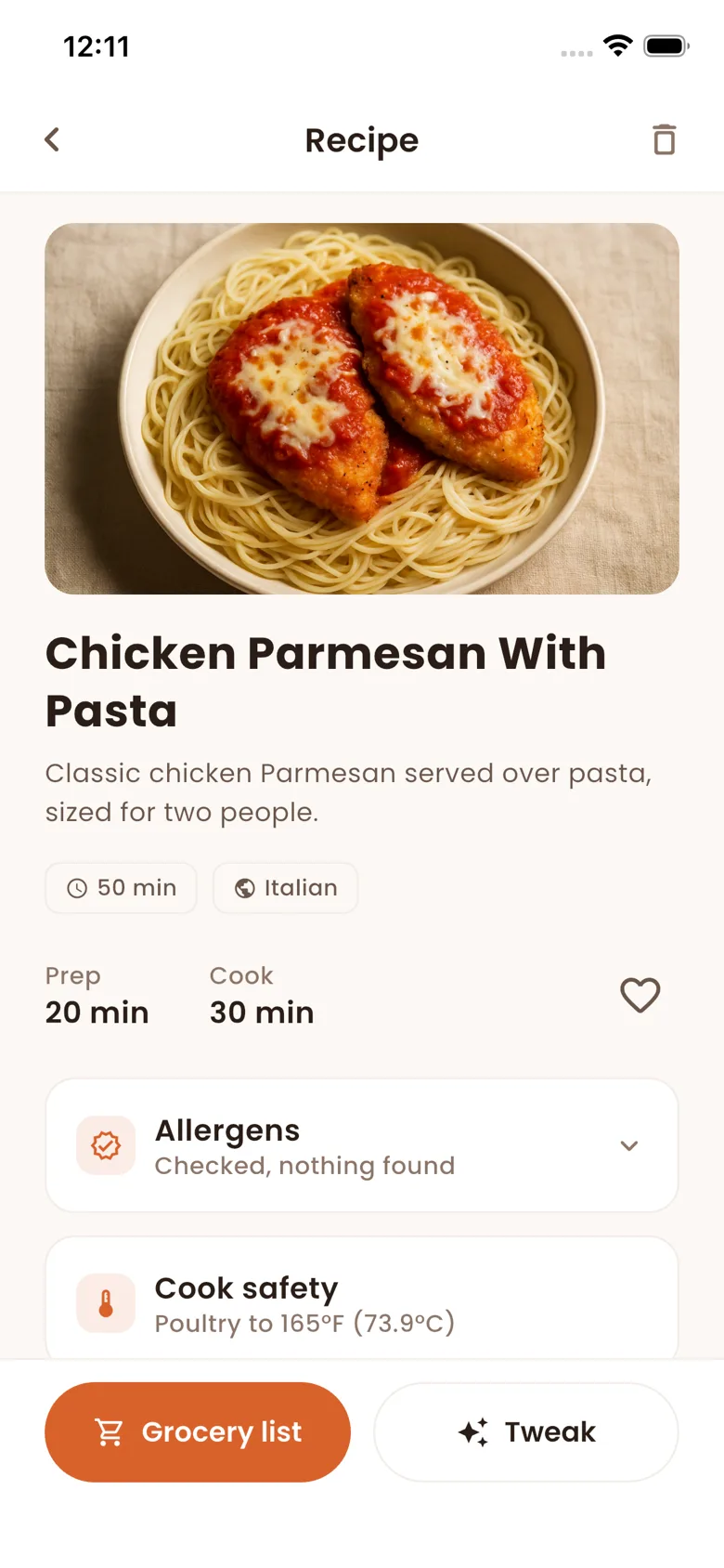 A recipe